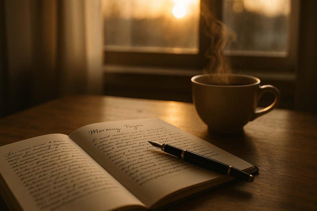 Set Goals, Stay Focused: How to Use Morning Pages for Daily Success