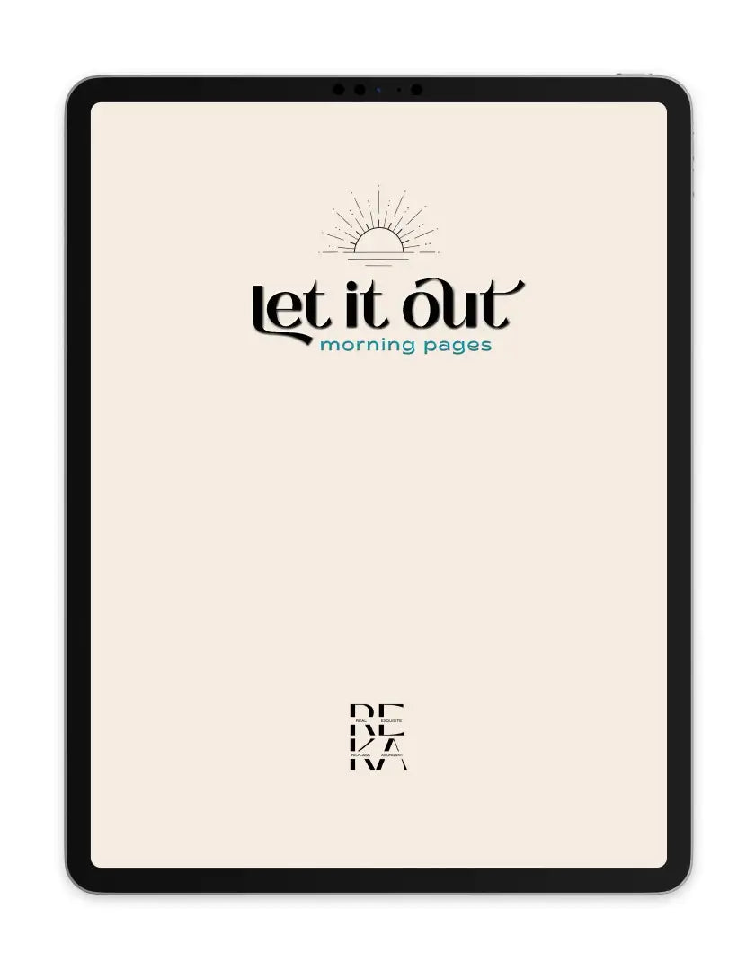 Let It Out – Morning Pages Journal