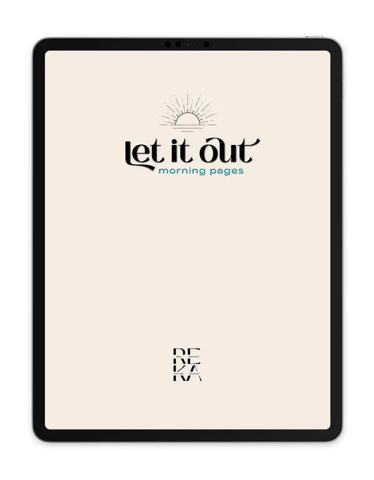 Let It Out – Morning Pages Journal
